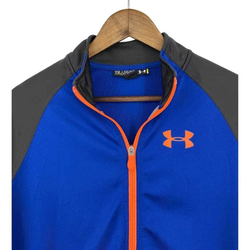 Under Armour Loose Fit Long Sleeve Full Zip Jacket Youth Size YXL